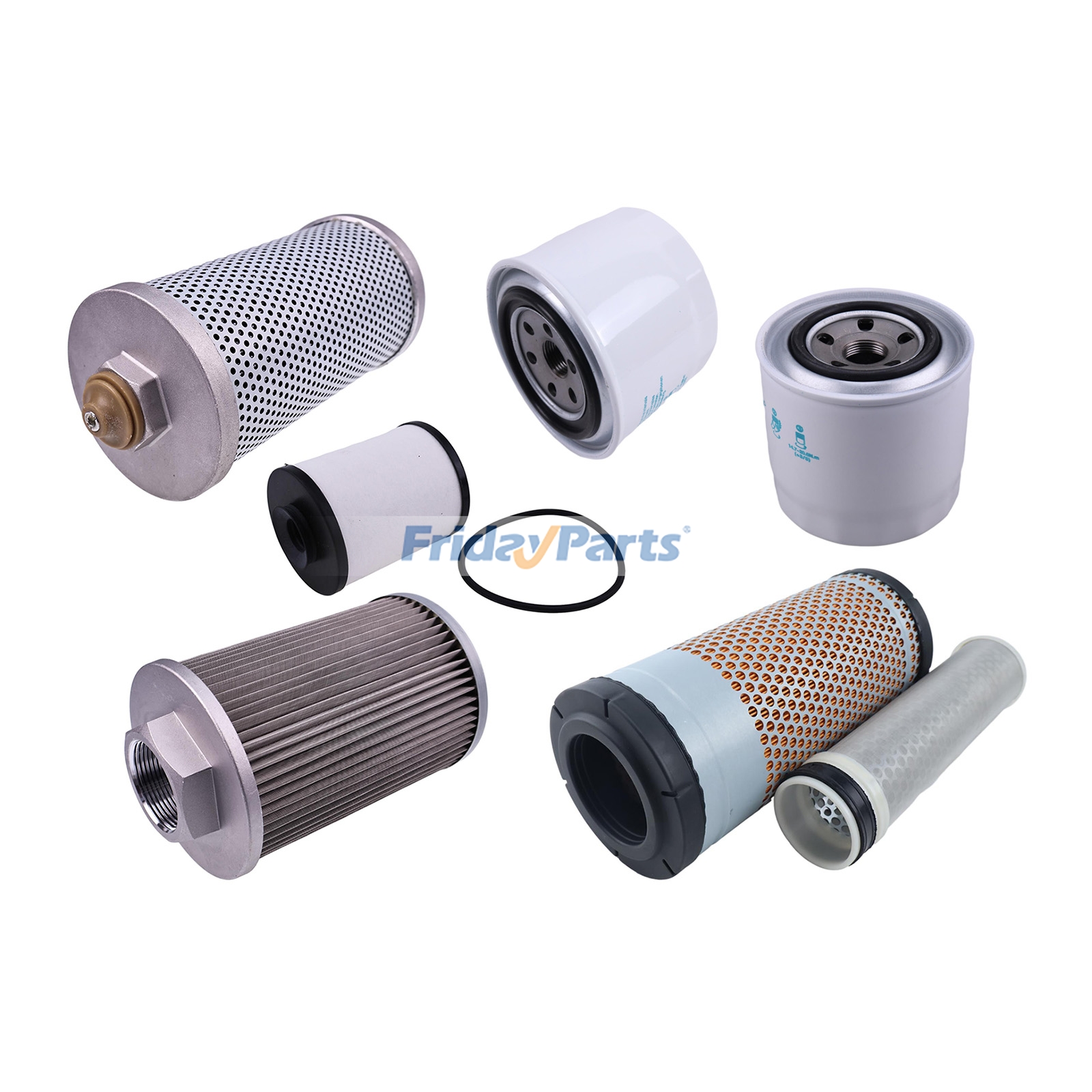 Kit de filtro para mini escavadeira Kubota KX040-4