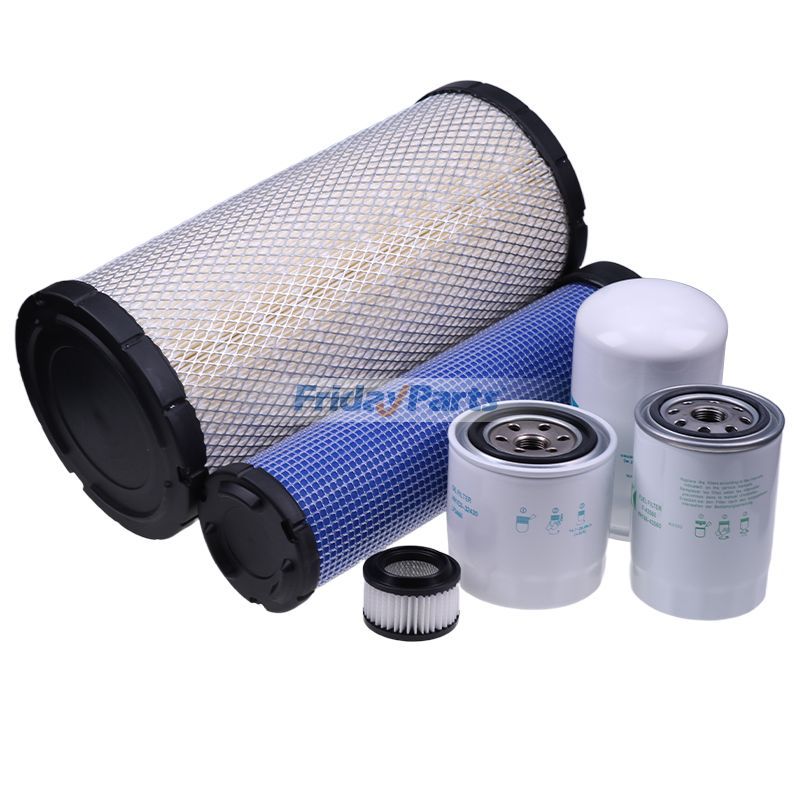 Filtersatz für Kubota Raupenlader SVL75 SVL75- SN 26158 und höher