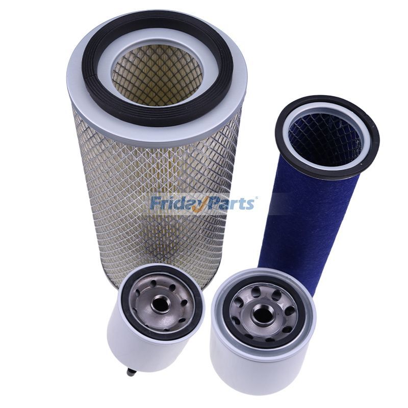 FridayParts Filtersatz für Kubota V2203 Bobcat-Kompaktlader