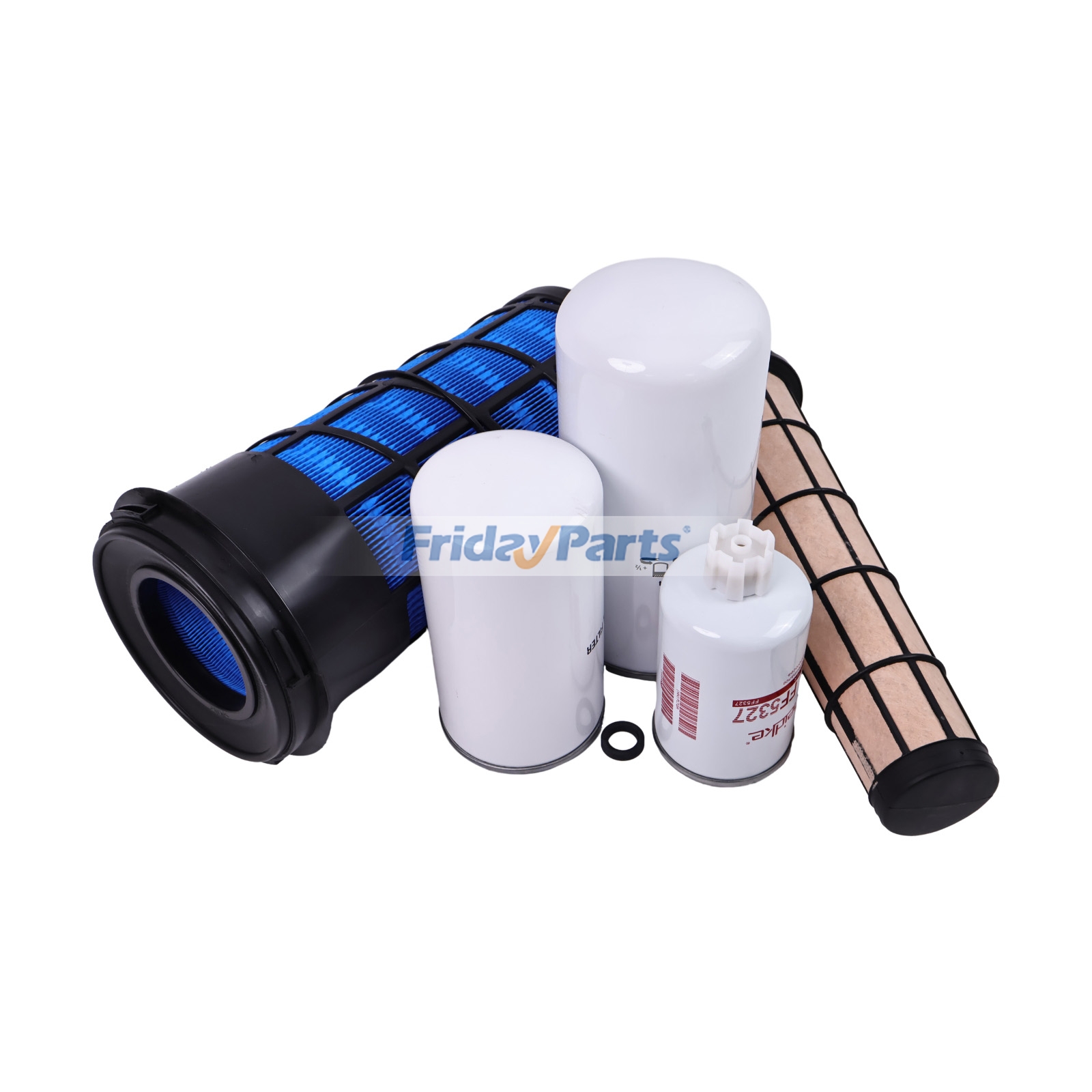 Filtersatz für Mahindra Traktoren 5530, 5555, 5565, 5570, 6030, 6530 (2WD, 4WD, T3, T4, Synchro)