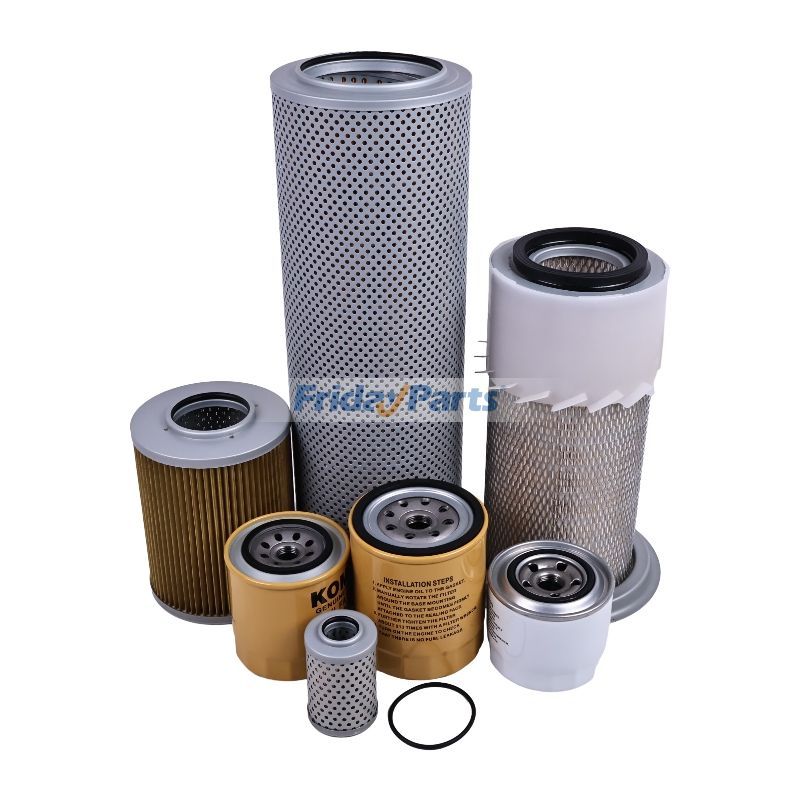 Filtersatz für Mitsubishi-Motor 4D32 Caterpillar CAT Bagger E70B
