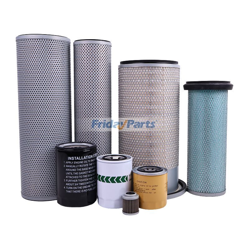 Filter Kit for Mitsubishi Engine 6D31 Kobelco Excavator SK200-2