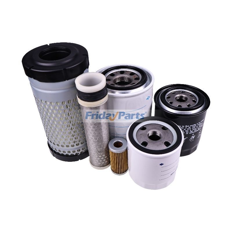 Filter Kit for New Holland Tractor TZ18DA TZ22DA TZ24DA TZ25DA