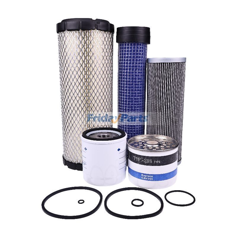 Kit de filtro para Perkins Engine 403C-15 Terex Skid Steer Loader PT30
