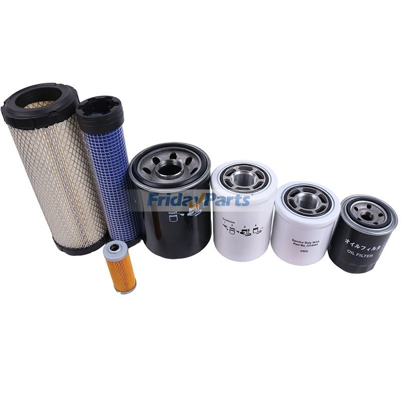 Filter Kit for Yanmar Engine 3TNE82 3TNE84 3TNE88 John Deere Tractor 4210 4310 4410