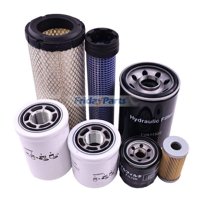 Filter Kit for Yanmar Engine 4TNE84 John Deere Tractor 4510