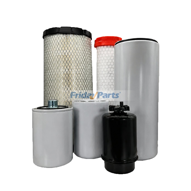 Kit de filtros KV16429 AT171854 RE504836 AT179323 AT308274 RE509031 para retroexcavadora John Deere 310SG