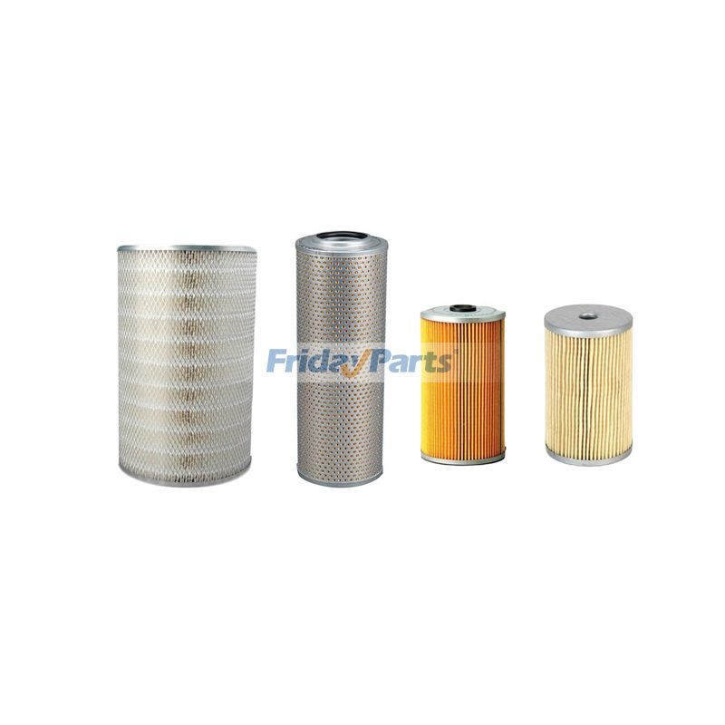 Filter Kit L4122937 L4041298 for Isuzu Engine 6BD1 Hitachi Excavator UH071