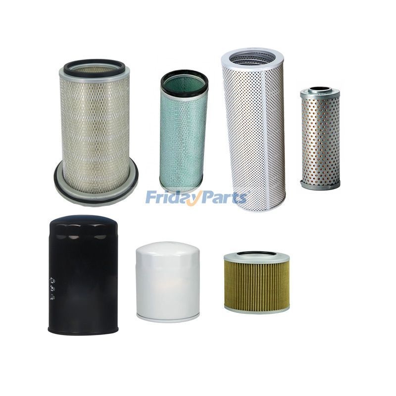 Filter Kit L4129907 4210224 for Isuzu Engine 6B1T Hitachi Excavator EX200
