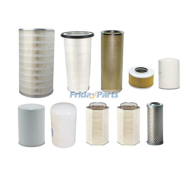 Kit de filtre L4146898 4337639 pour moteur Isuzu 6RB1-TPQ Hitachi Excavator EX400-3