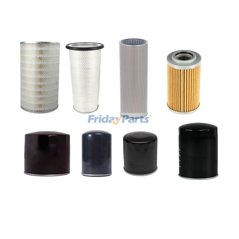Filter Kit L4146898 4407156 for Mitsubishi Engine 6D24-T Hitachi Crawler Crane CX700HD CX900