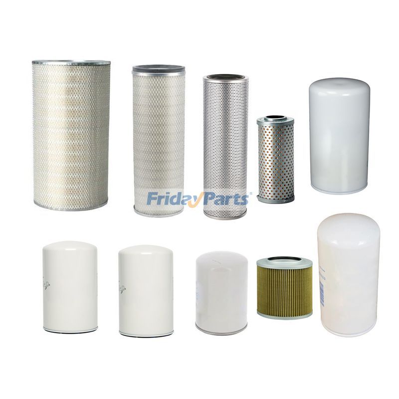 Filter Kit L4146999 L4163738 for Isuzu Engine 6SD1 TQA01 Hitachi Excavator EX300-5 EX300LC-5