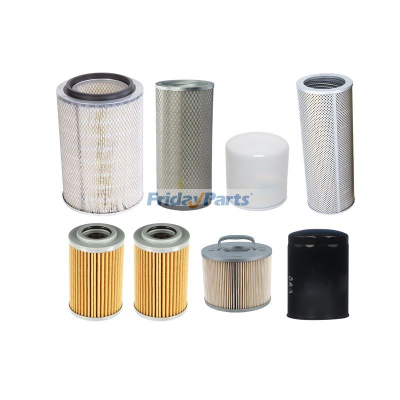Filter Kit L4147010 L4145213 for Hino Engine H06CT Hitachi Crane KH125-3