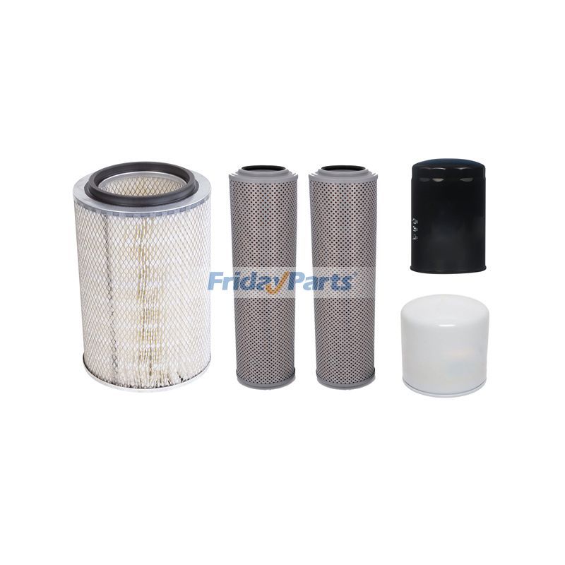 Kit de filtre L4147010 L4206090 pour moteur Hino EM100 Hitachi Excavator UH123