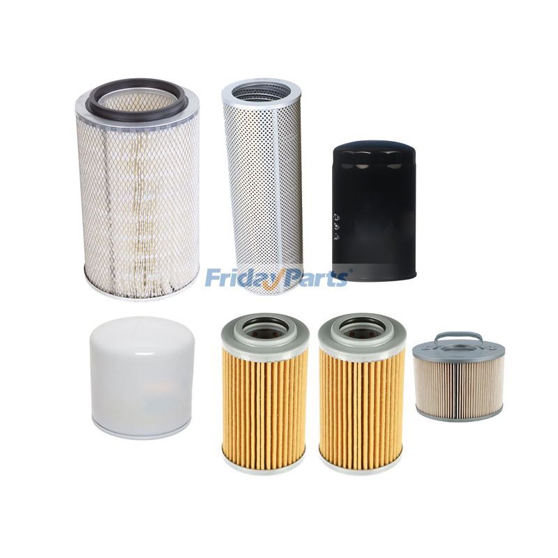 Filter Kit L4147010 L4206090 for Hino Engine H06CT Hitachi Crane KH150-3