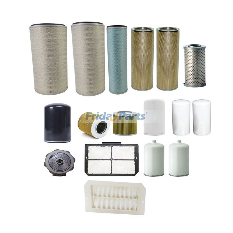 Hitachi R500 Filter Filter Kit L4240294 L4240295 for Cummins Engine QSK23 Hitachi Excavator ...