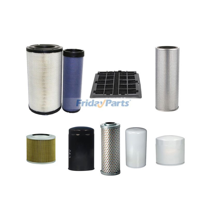 Filter Kit L4286128 L4286130 for Isuzu Engine 6BG1-TRA05 Hitachi Excavator EX225USR EX255
