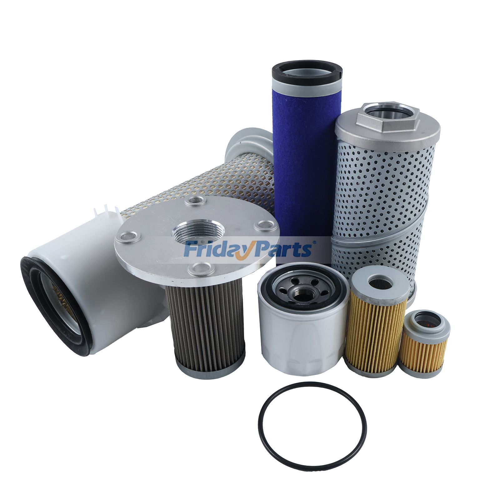 Kit de filtre L4294846 4341988 pour moteur Isuzu 4LE1 Spec PA14 Hitachi Excavator EX50U