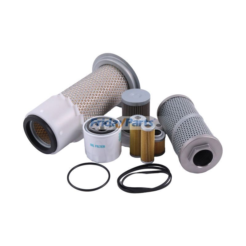 Kit de filtre L4294846 4348075 pour moteur Kubota V1505 Hitachi Excavator EX30-2 EX35-2pourPour HITACHI