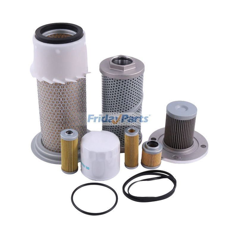 Kit de filtre L4294846 4348075 pour moteur Kubota V1505 Hitachi Excavator EX30-2 EX35-2
