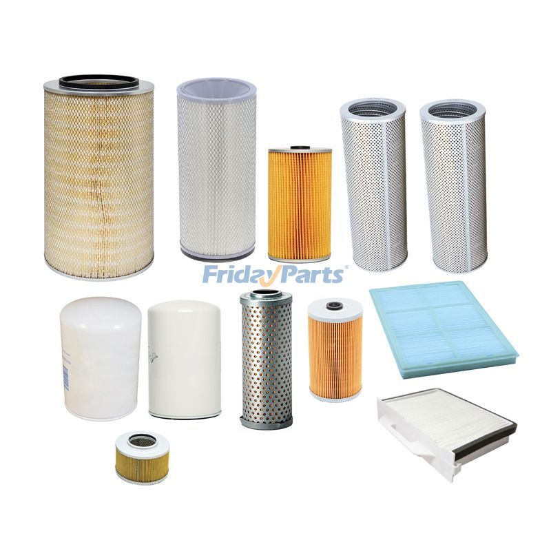 Filter Kit L4297293 L4206705 for Isuzu Engine 6WG1-TQA01 Hitachi Excavator EX456