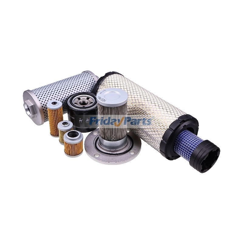 Filtersatz L4417516 4423981 für Isuzu-Motor 4LE2 Hitachi-Bagger ZX40U ZX50Ufür Für HITACHI