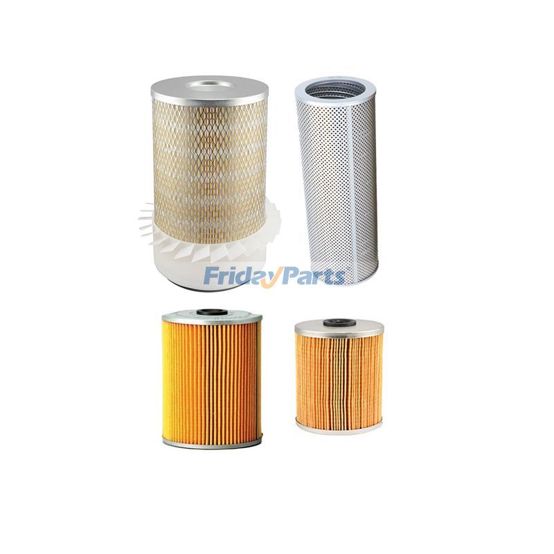 Filter Kit L4509010 L4091472 for Hino Engine EL100 Hitachi Crane KH125-2 KH100-2