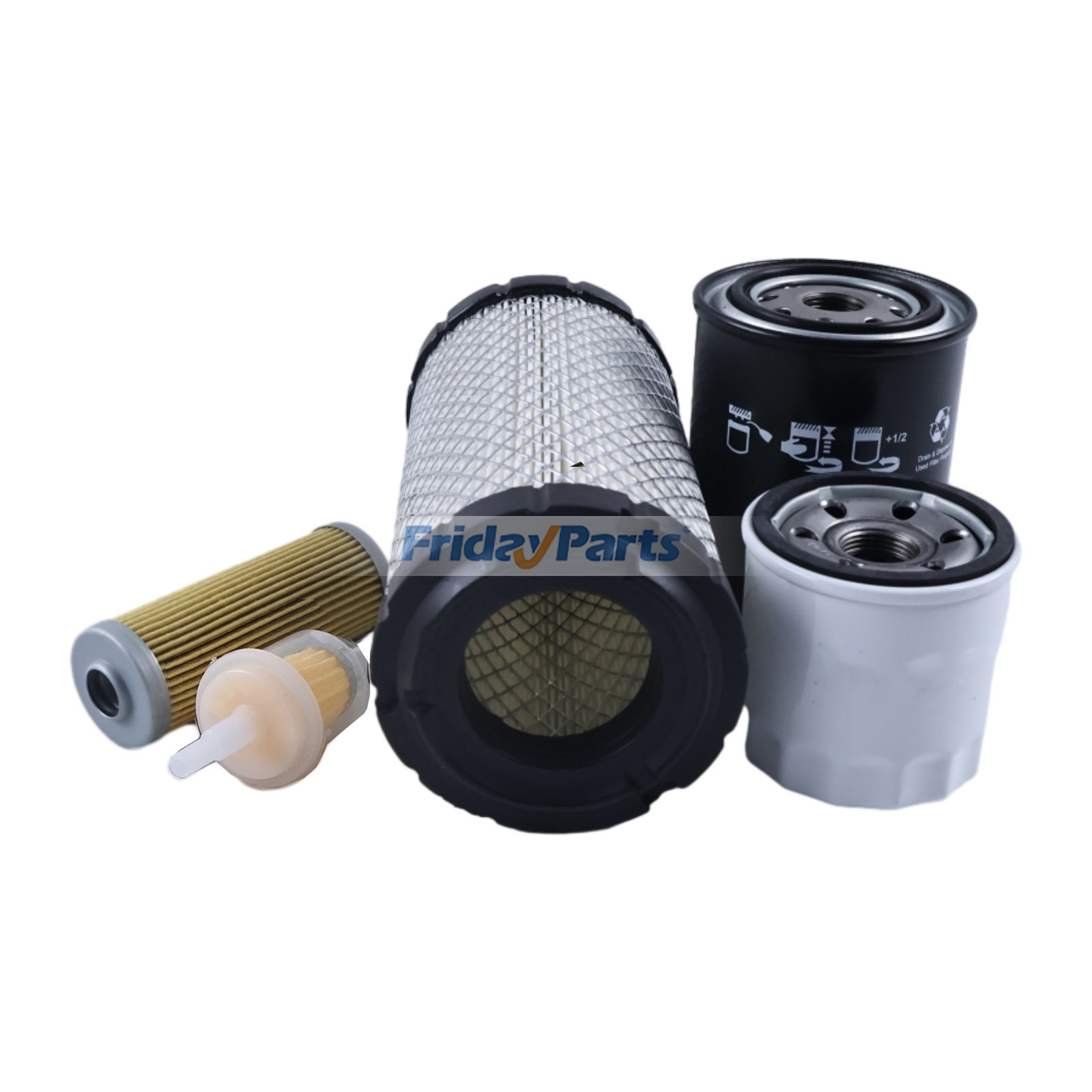 Kit de filtros LVA21035 para tractor John Deere 1023E 1026R para Tractor Para JOHN DEERE FridayParts