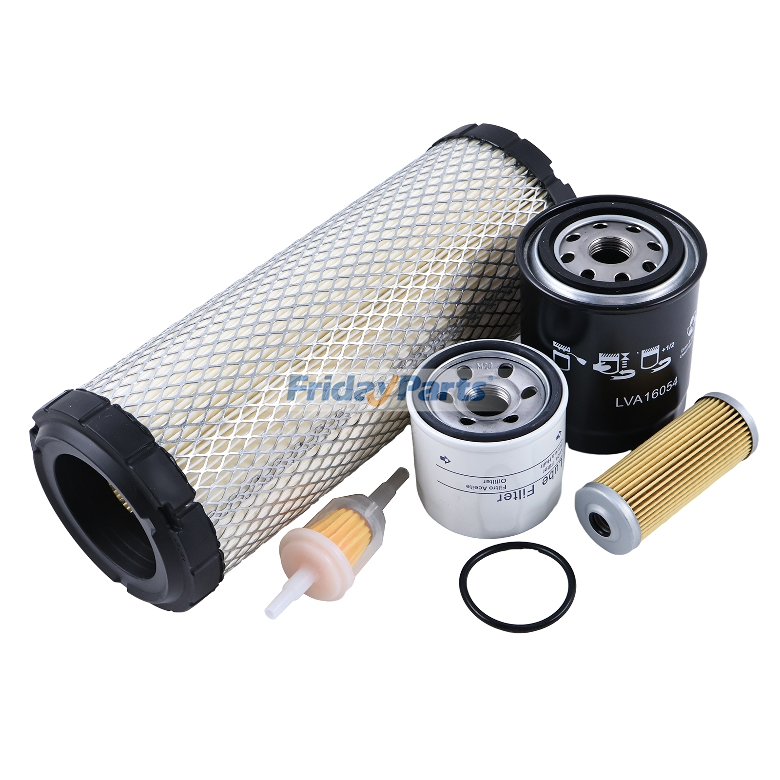 Kit filtro LVA21036 per trattore compatto John Deere 1025R 2025R