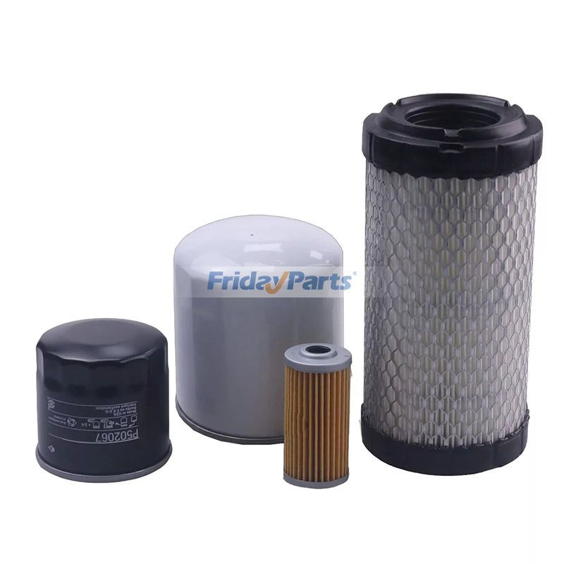 Filtersatz LVA21196 für Yanmar-Motor 3TNE74, John Deere-Traktor 2210