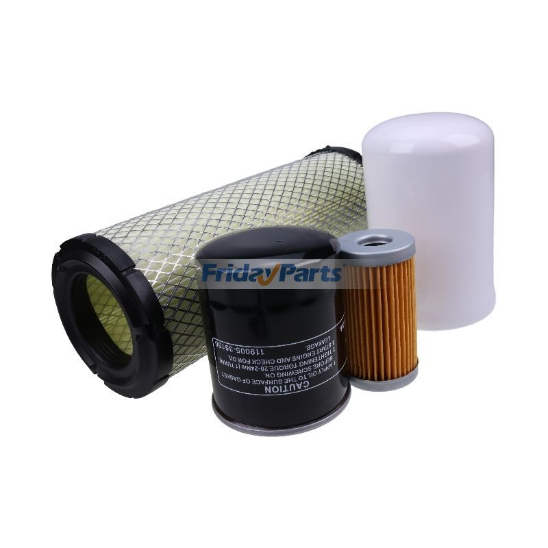 FridayParts Filtersatz für Yanmar John Deere Compact Utility