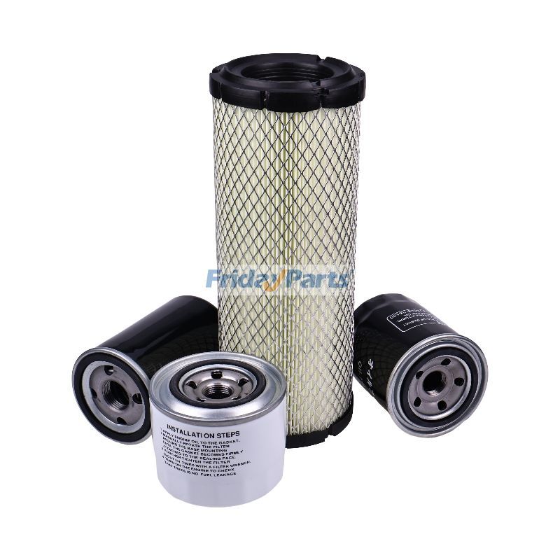 Kit de filtre LVA21201 pour moteur Yanmar 3TNV88 3TNV82A tracteur John Deere 2027R 2032R 2520 2720