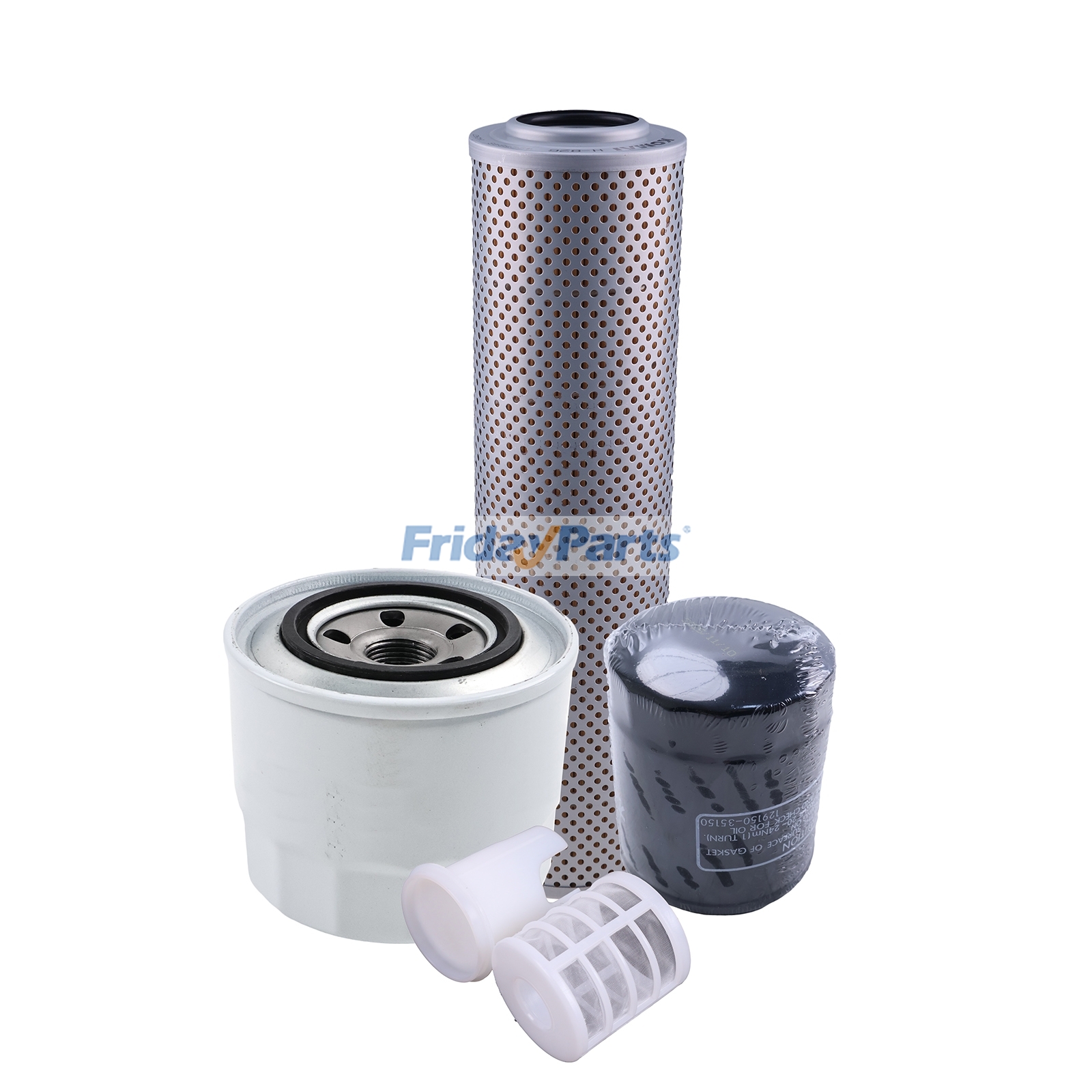 500-Stunden-Wartungsfilter-Kit MIU800650 MIU801025 AT308568 MIU801267 für John Deere Bagger 30P 30G 35G PC4