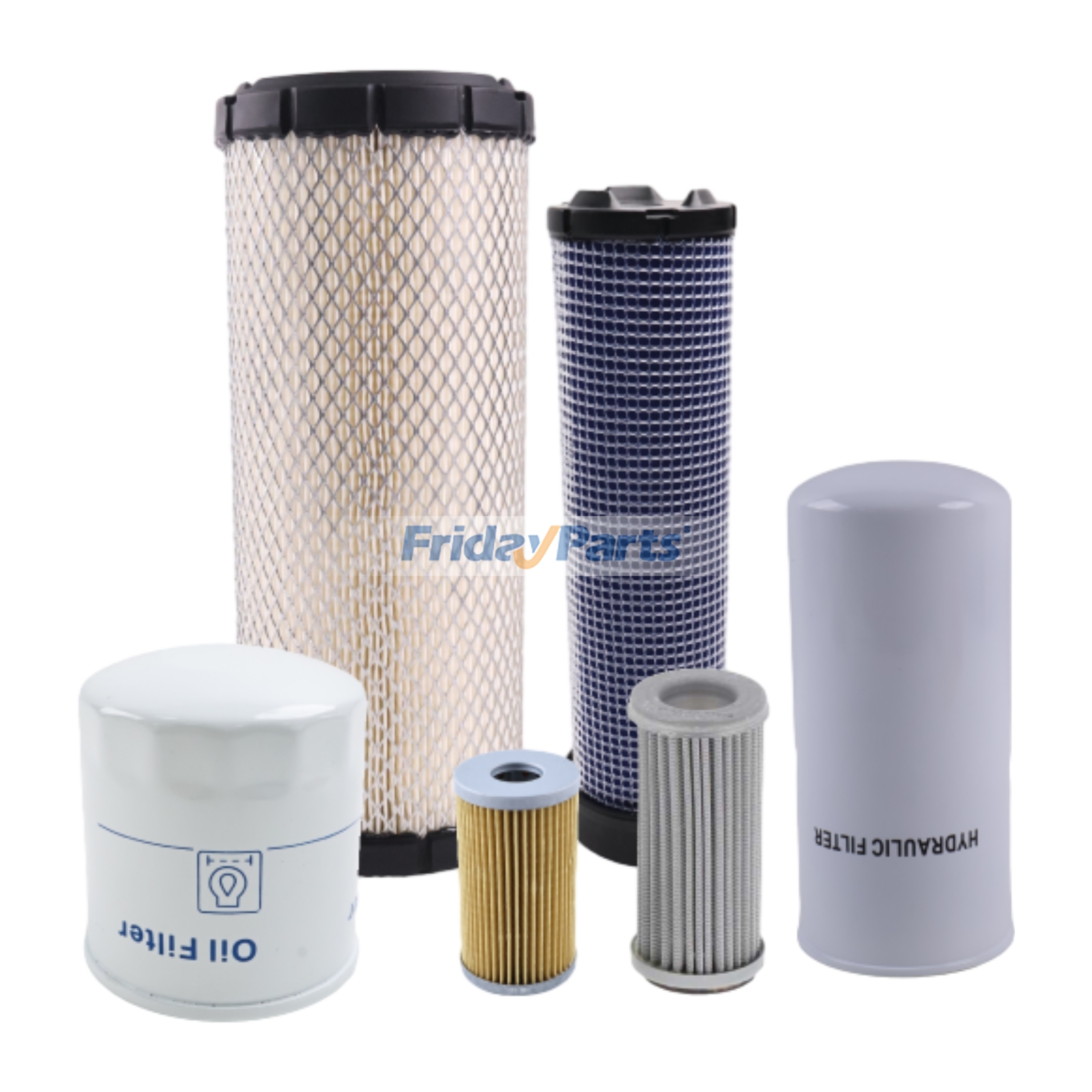 Filter Kit P822769 P822768 140517050 87391715 1909143 FF5103 for New Holland Tractor Workmaster 45 Farmall 55A TT45A