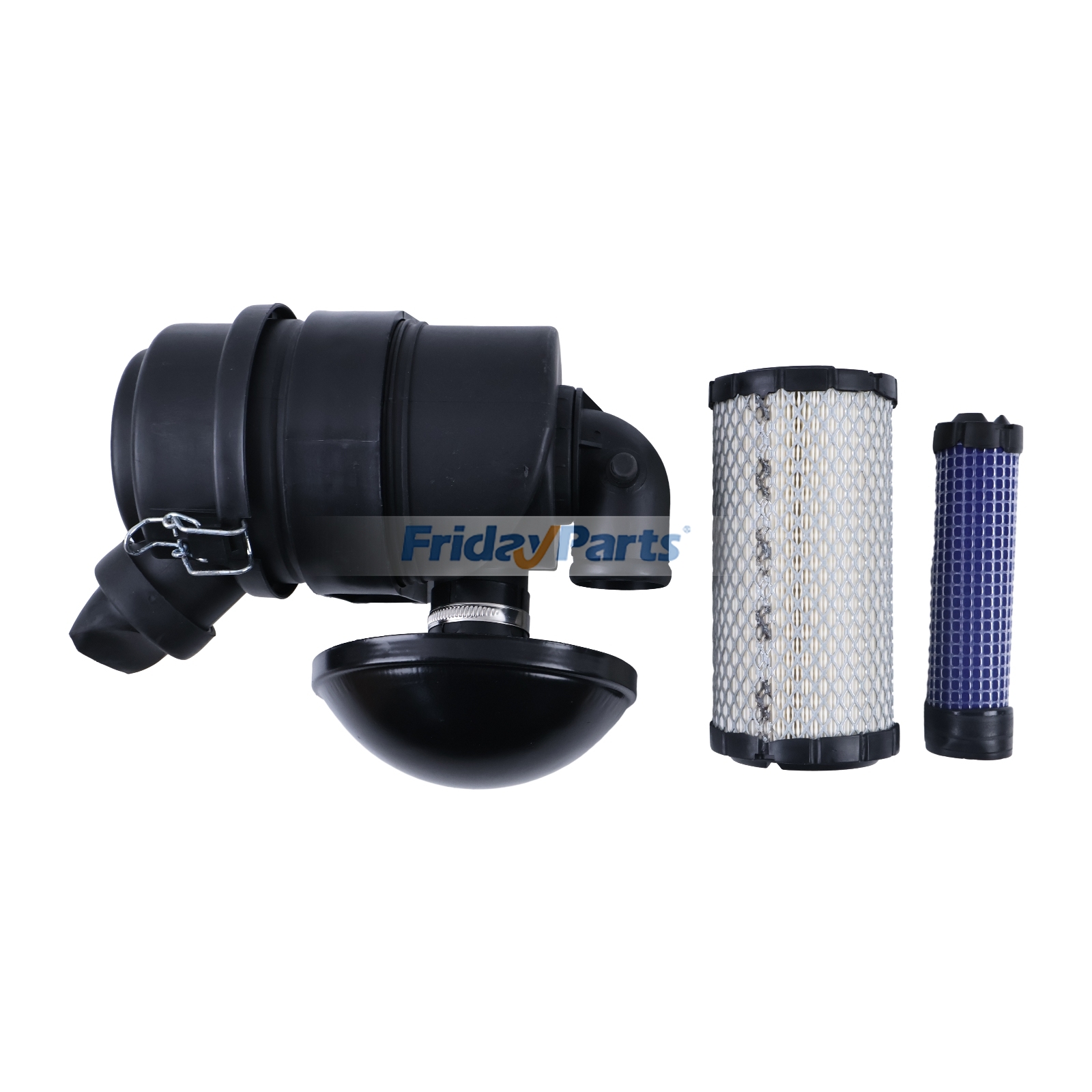 Filtersatz mit Befestigungsband und Ansaughaube G042545 für Yanmar-Motor 3TNV80F