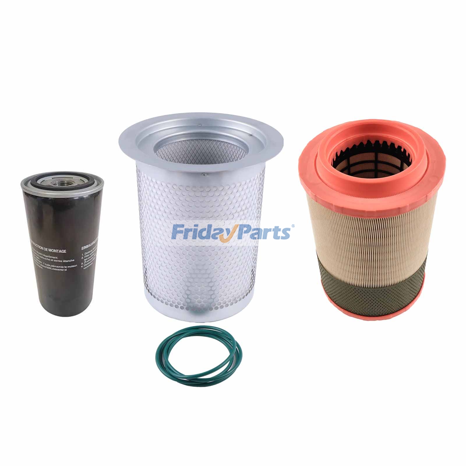 Kit de filtros ZS1191575 ZS1063829 ZS1063357 para compresor de aire de tornillo Gardner Denver VS75 para Compresor de aire