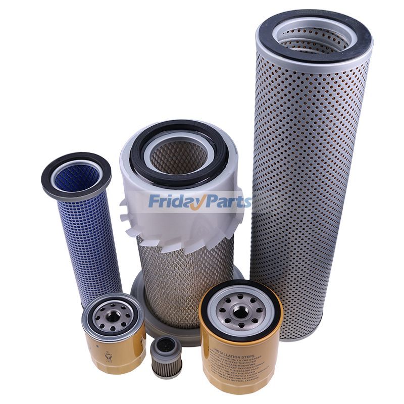 Filter Service Kit for Kobelco Excavator SK60-3 SK60-5