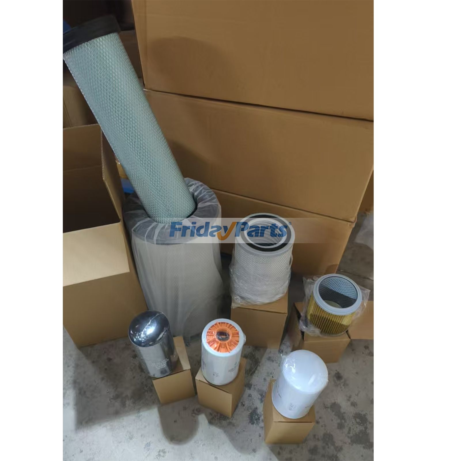 Filter Service Kit ST10724 & ST20798 & ST28061 & ST40640A & ST40640B & 30860 & ST70889 & ST70815 for Komatsu Engine 6D107 Excavator PC200-8