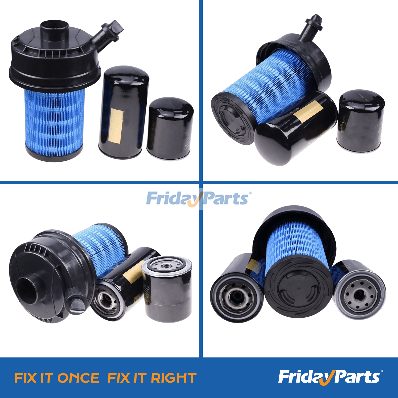 Filter Media and Sealing Gasket Detail of Thermo King Filter Set