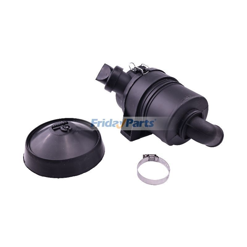 Kit de filtro para limpiador G042545 con abrazadera de montaje y tapa de entrada de FridayParts