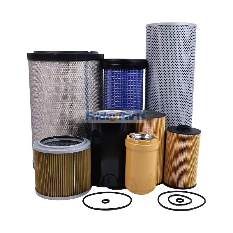 Kit de filtro para motor Isuzu 4HK1 CASE Escavadeira CX240B CX210B