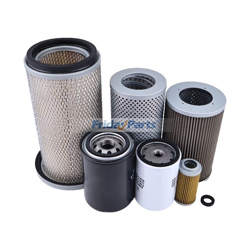 Kit de filtre pour moteur Komatsu 4D102 Excavateur PC60-7