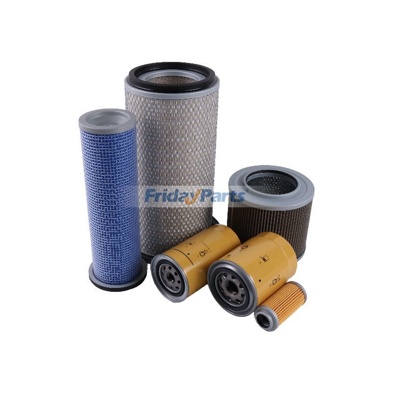 Kit de filtre pour moteur Komatsu 4D95 Excavateur PC120-5 PC100-5