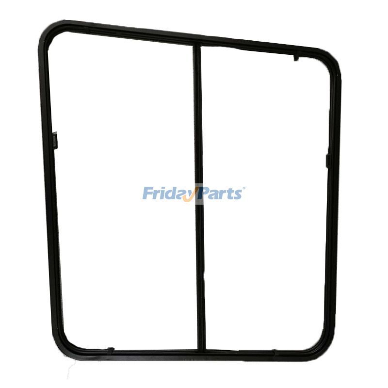 Pour KOMATSU PC120-5 Ensemble de cadre de vitre de porte gauche de cabine sans vitre