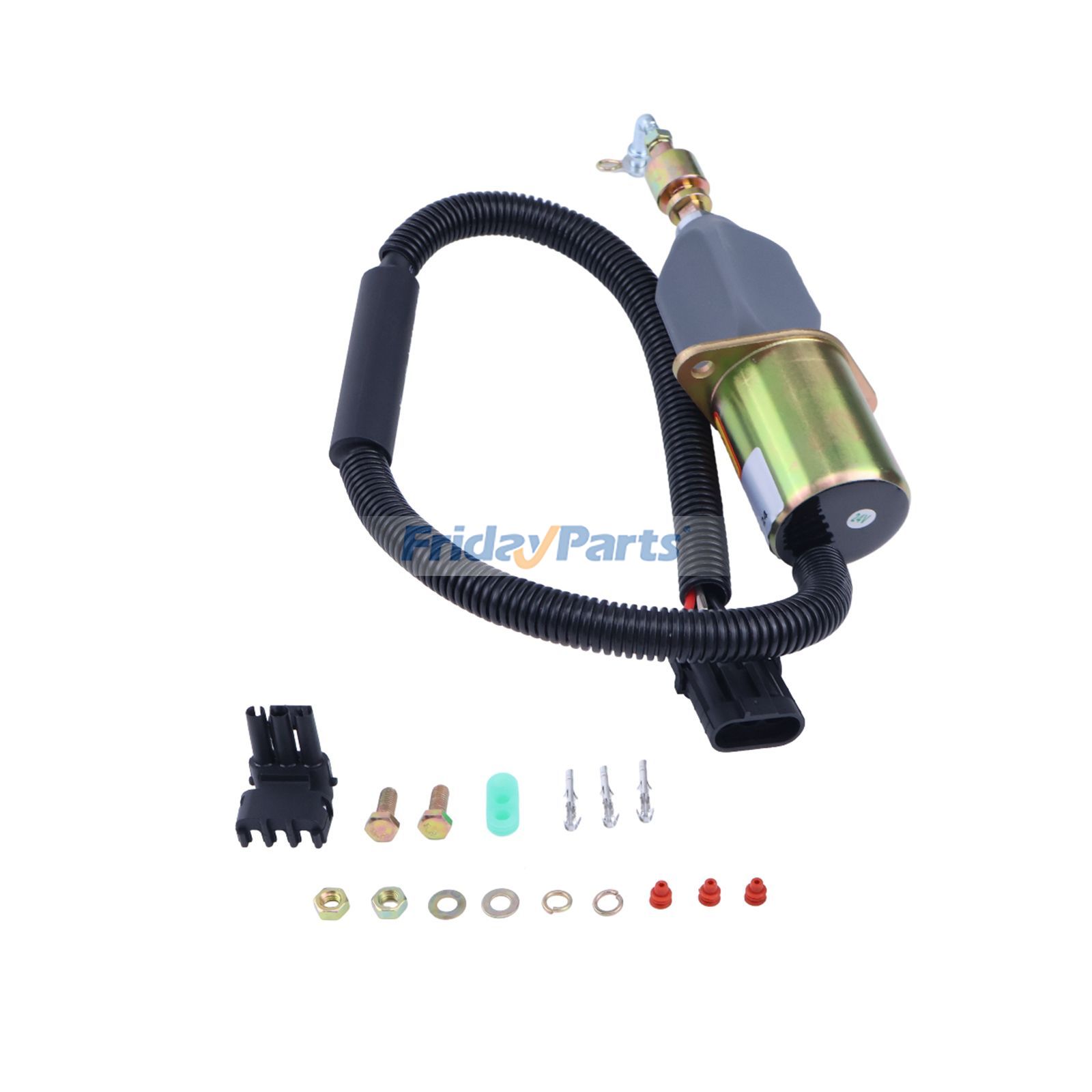 Interruptor solenóide de extinção de chama 13026889 para Weichai Shantui SR10 FridayParts