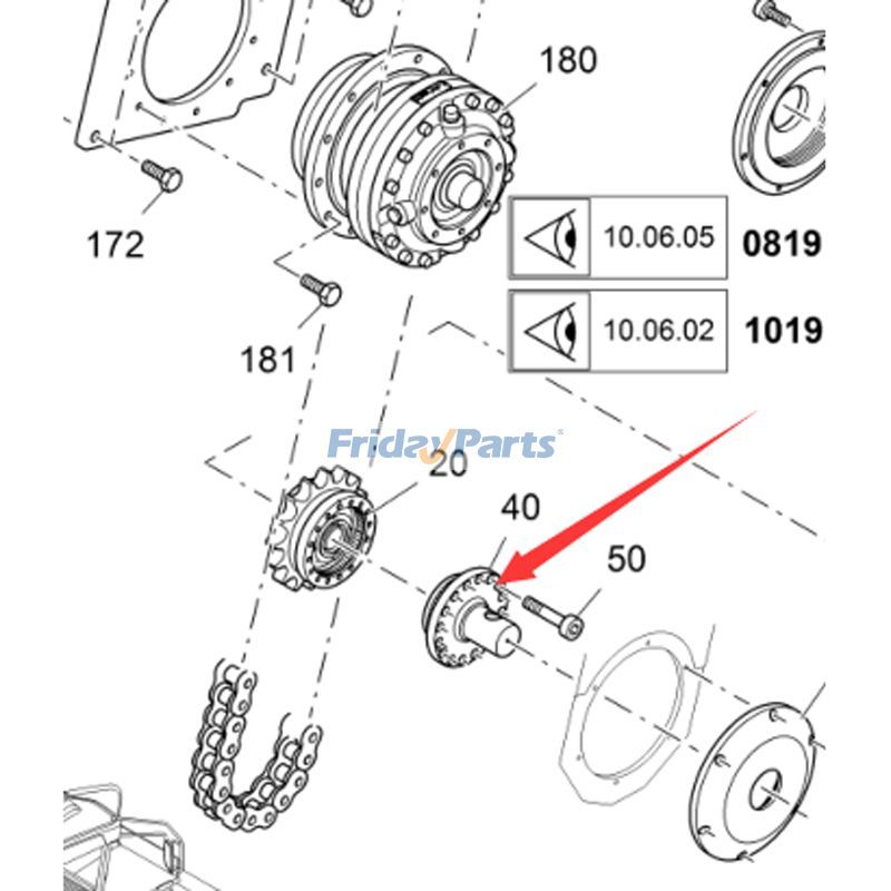 Flange Shaft Asphalt Paver for Other Construction Equipment