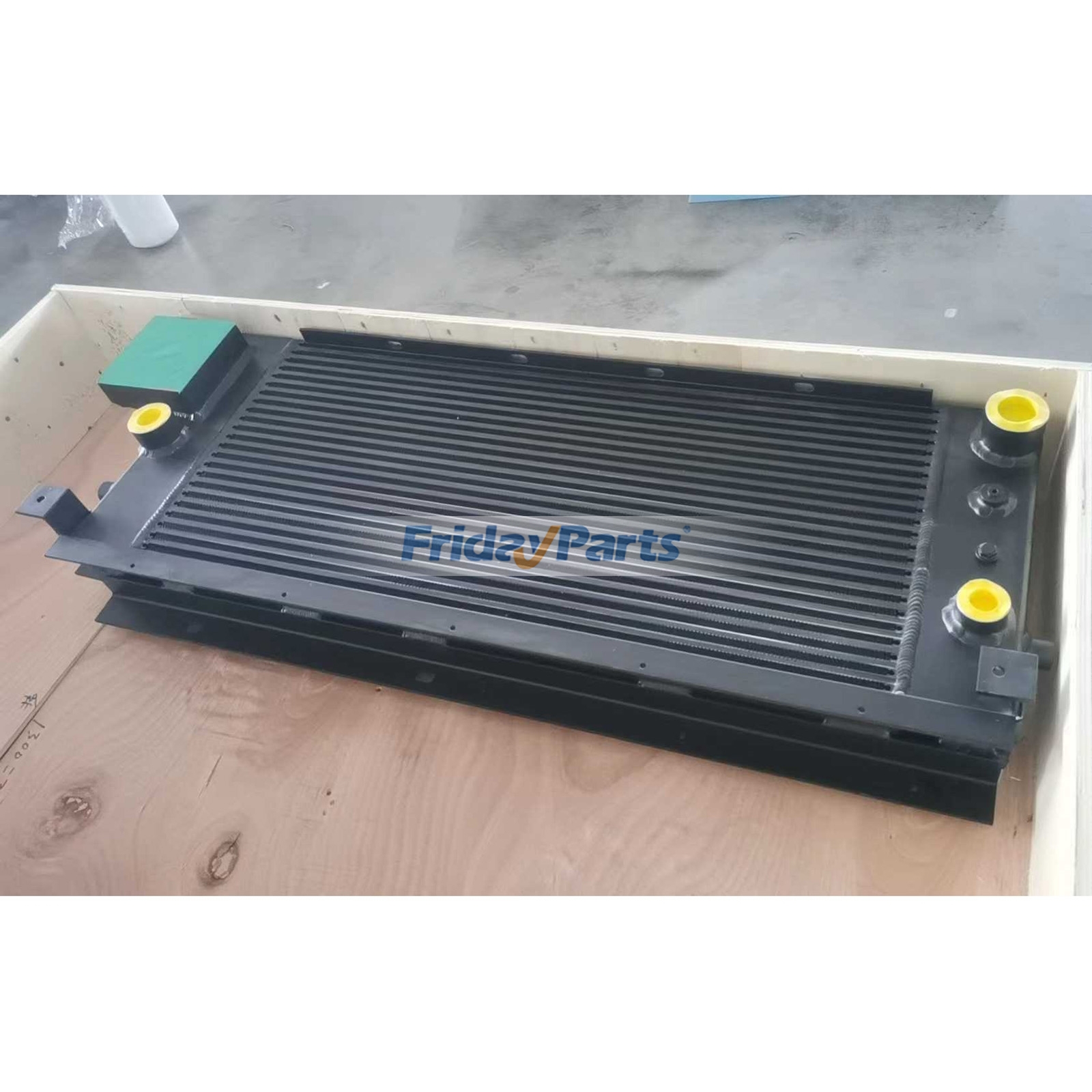 Enfriador posterior con brida 39892617 para compresor de aire Ingersoll Rand de 100 HP