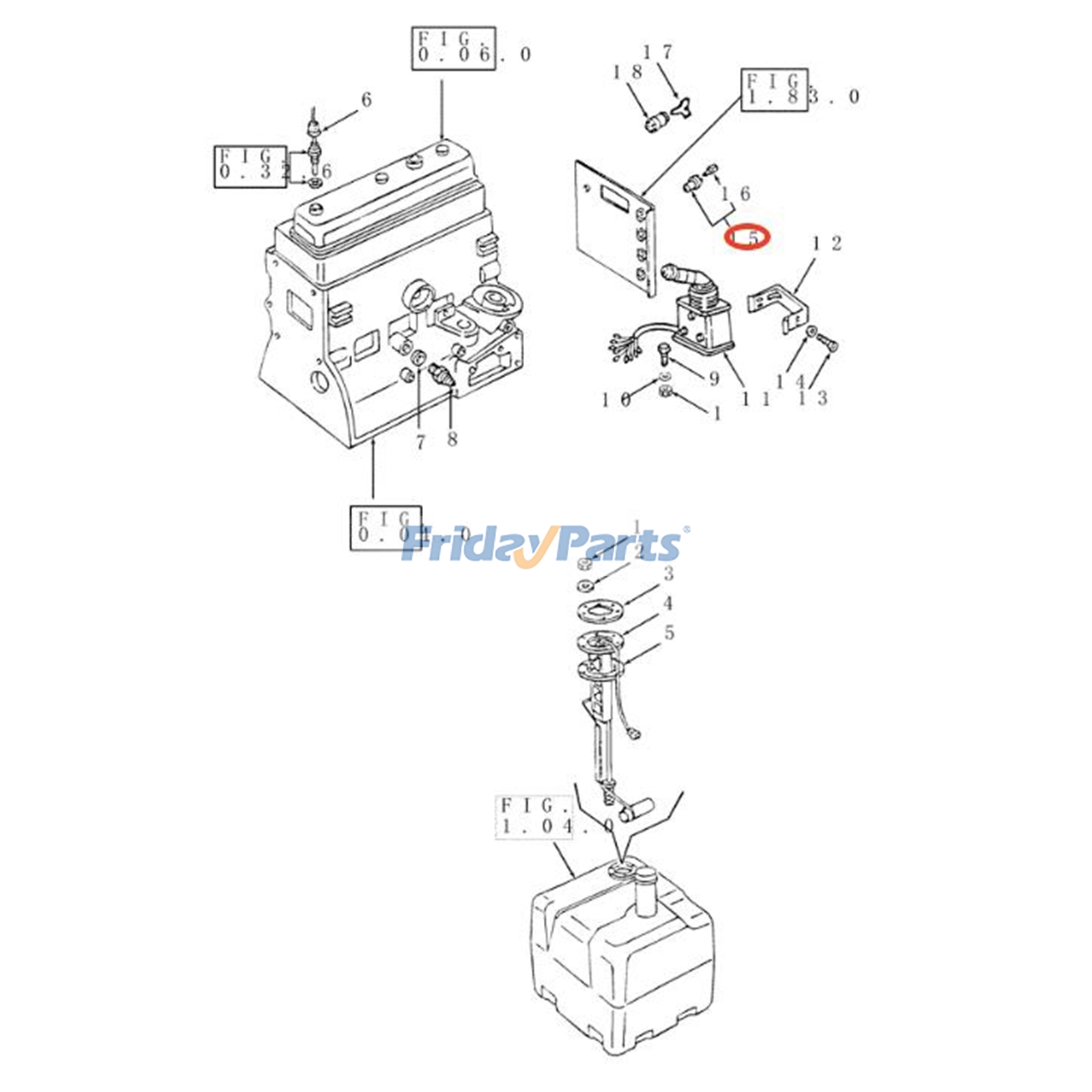 Interrupteur de clignotant de FridayParts