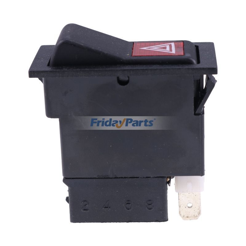 Carregadora ,Trator Para CASE,Para Ford,Para New Holland,Para OUTRA MARCA,Para Fiat - Interruptor de perigo E4NN13A350AA 5150954 para trator Ford New Holland 3230 3930 4130 4630 4830 5030 5610 6410 6610 7710 7810 8160 8670 8870