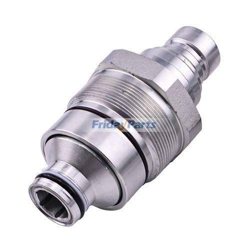 7246799 FFH 48mm Flat Face Male Hydraulic Coupler 7246799 for Bobcat Loader ...